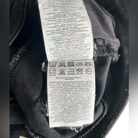 🚨𝐂𝐋𝐎𝐒𝐈𝐍𝐆 𝐒𝐀𝐋𝐄🚨🖤 𝐌𝐀𝐍𝐆𝐎 Organic Cotton Wide-Leg Jeans - Picture 7 of 7